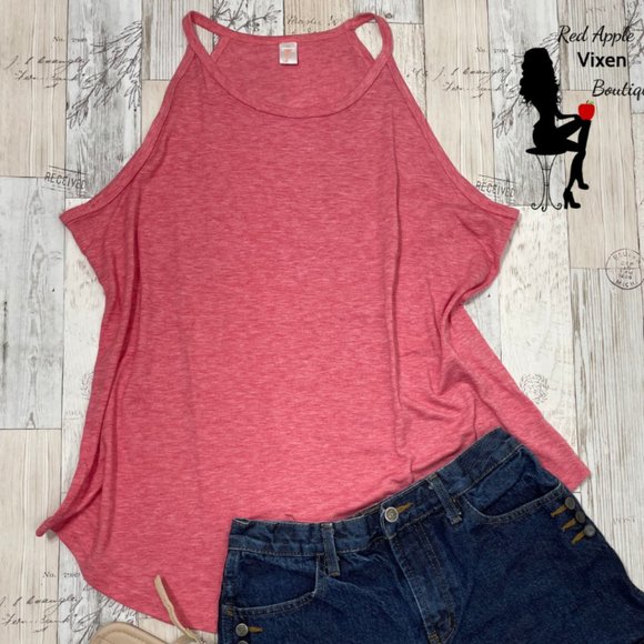 Heathered Colored Halter Tank Size XLarge - Picture 1 of 2